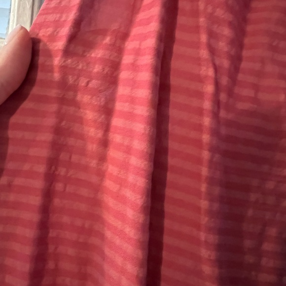 Forever 21 pink striped summer swing mini dress - Picture 3 of 3
